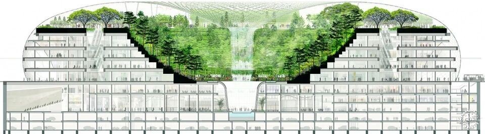 商场还能长成山、变成塔、变成森林？第22张图片