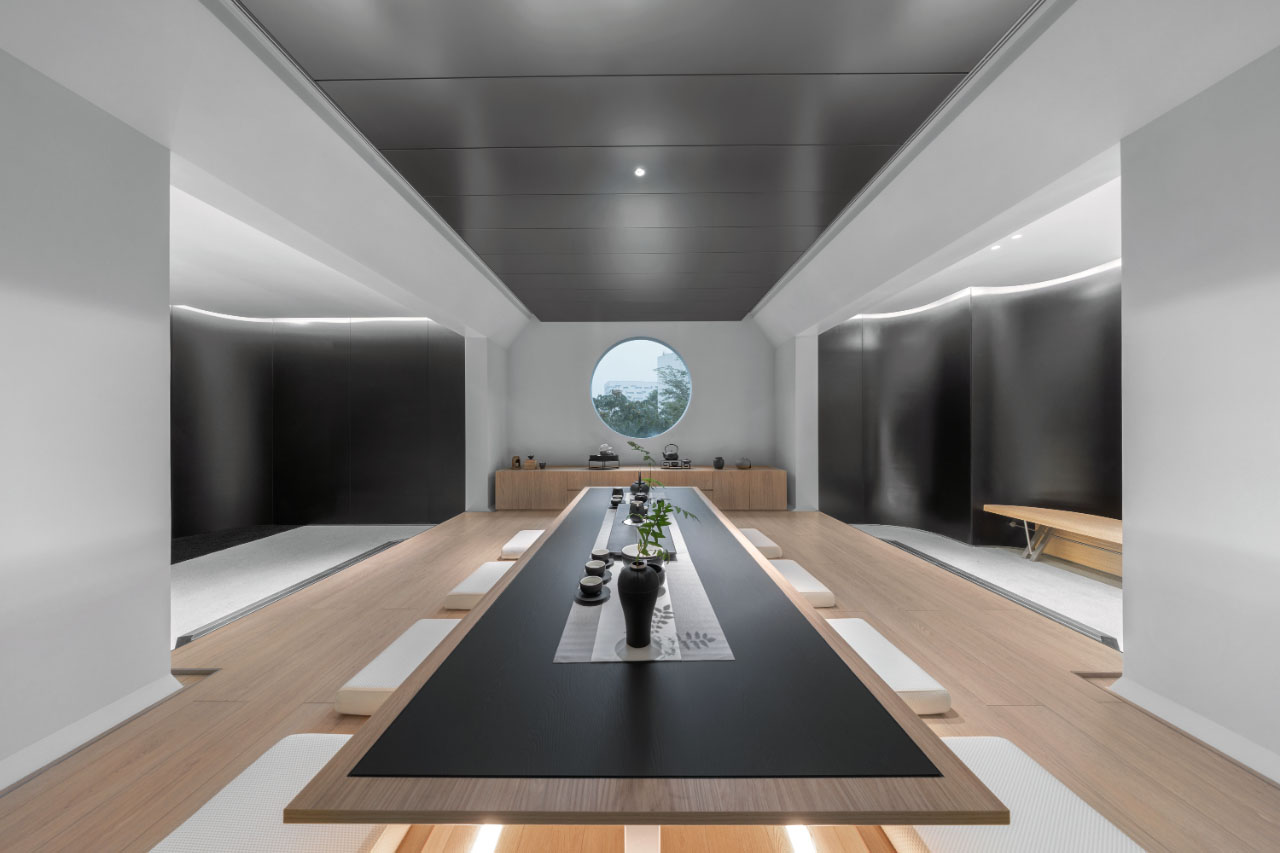 坪彗全球办公总部，"科技禅"定义超现实展厅第40张图片