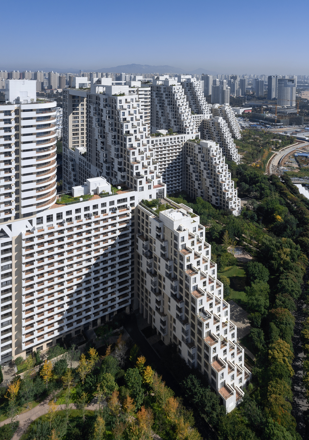 BIM建筑|萨夫迪“栖息地”新作：秦皇岛海碧台住宅二期