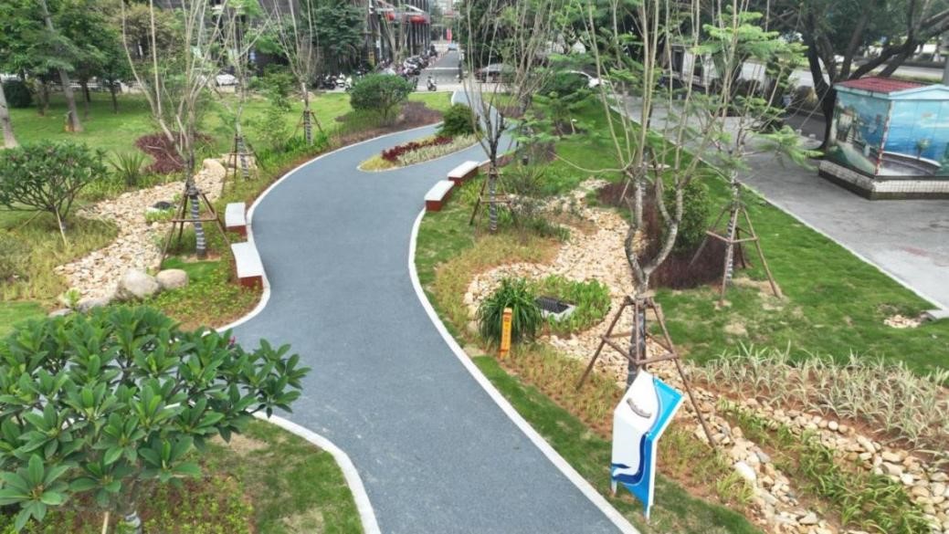 漳州又一海绵型口袋公园建成开放! 漳州又一海绵型口袋公园建成开放!