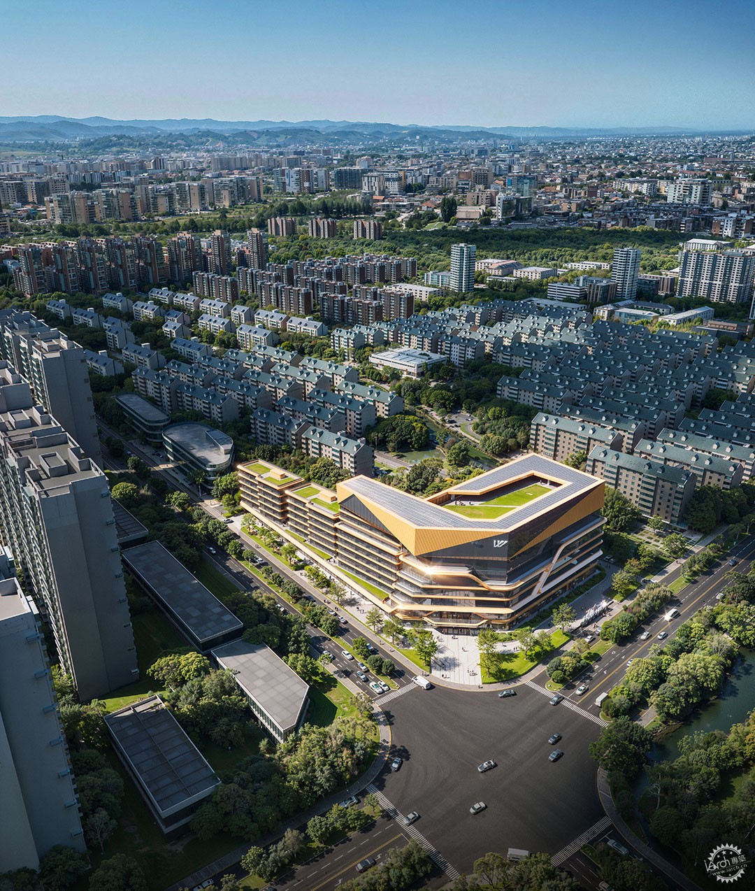 “W城市之冠” —— POA设计的吴前体育馆破土动工第5张图片