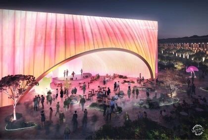 寻找未来建筑的材料，从2025世博会展馆窥见天⽇第27张图片