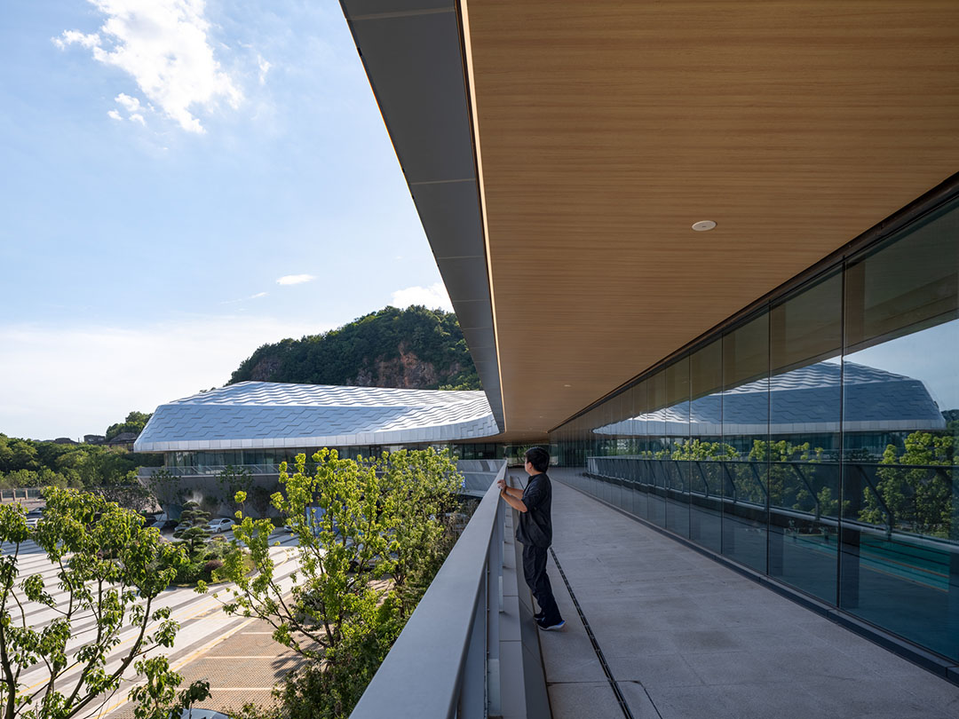 山川卧龙，江山市虎山运动公园游泳馆第16张图片