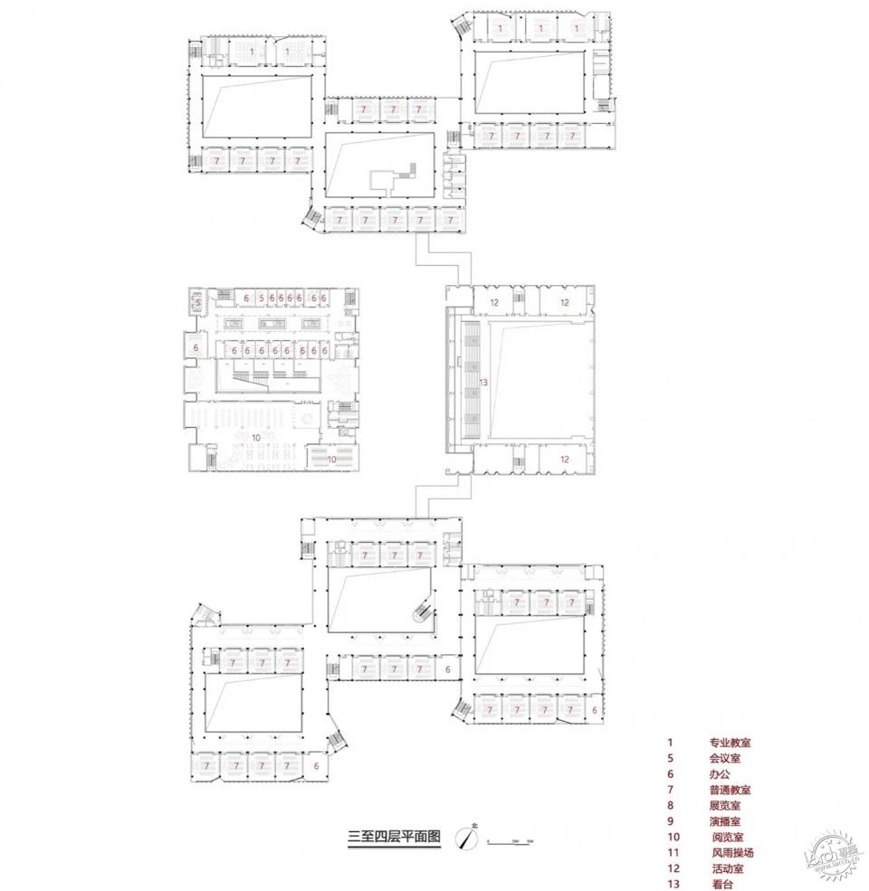 从城市设计到建筑 | 扬州宝应实验学校第30张图片