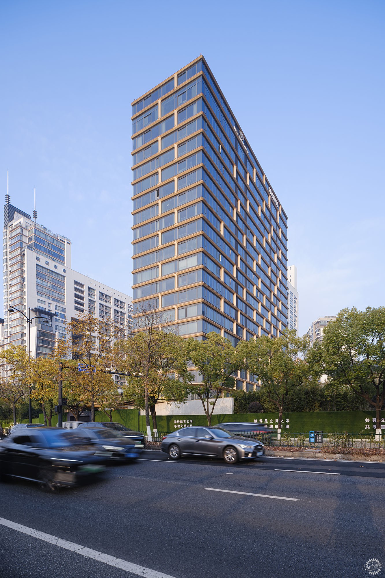 line+孟凡浩在杭州钱江新城打造一线江景新地标「绿城·钱潮湾」第15张图片