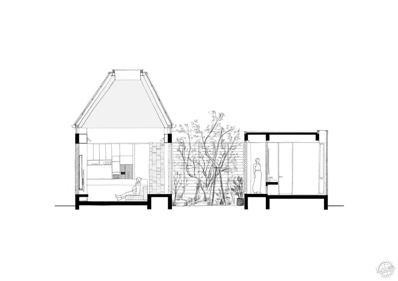 “树屋”重构居住想象，七个庭院围合出的家，原来生活可以如此诗意第23张图片