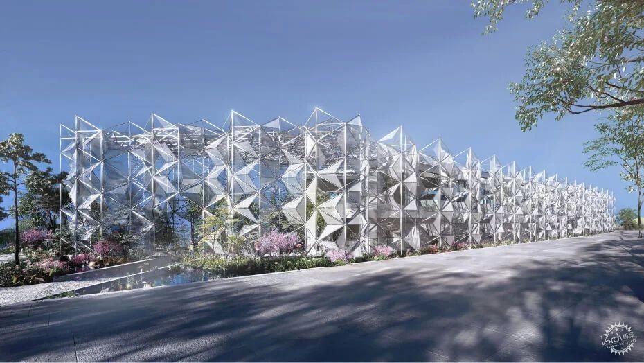 寻找未来建筑的材料，从2025世博会展馆窥见天⽇第11张图片