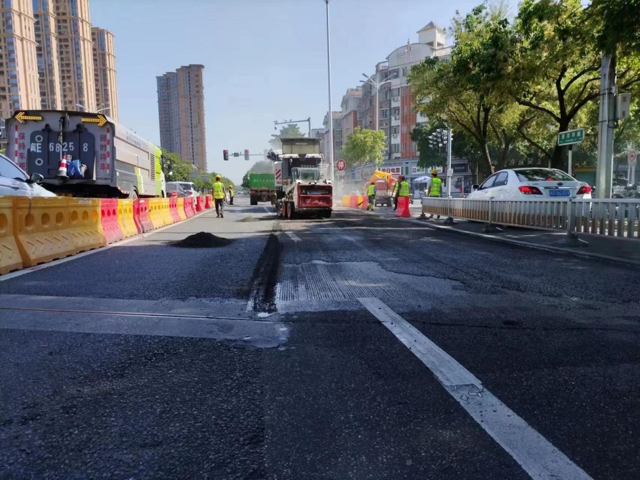 市区道路微改造 行车平稳又顺畅 市区道路微改造 行车平稳又顺畅