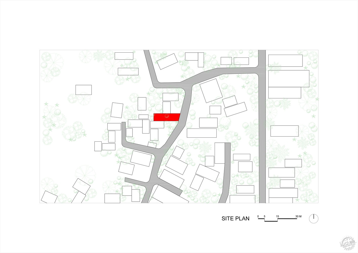 破土而生的乡野建筑 | 越南Tinh An住宅第22张图片