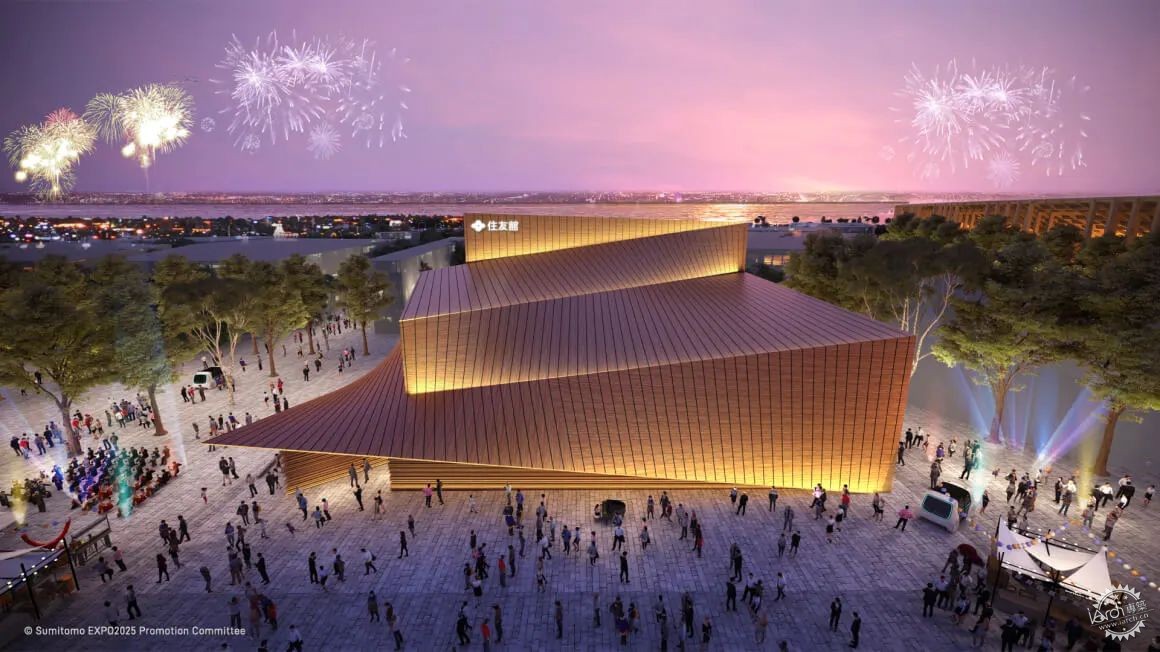 寻找未来建筑的材料，从2025世博会展馆窥见天⽇第16张图片