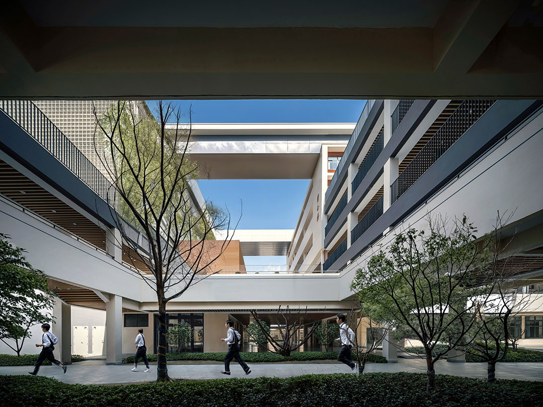 杭州市临平实验中学 / 一方建筑第23张图片