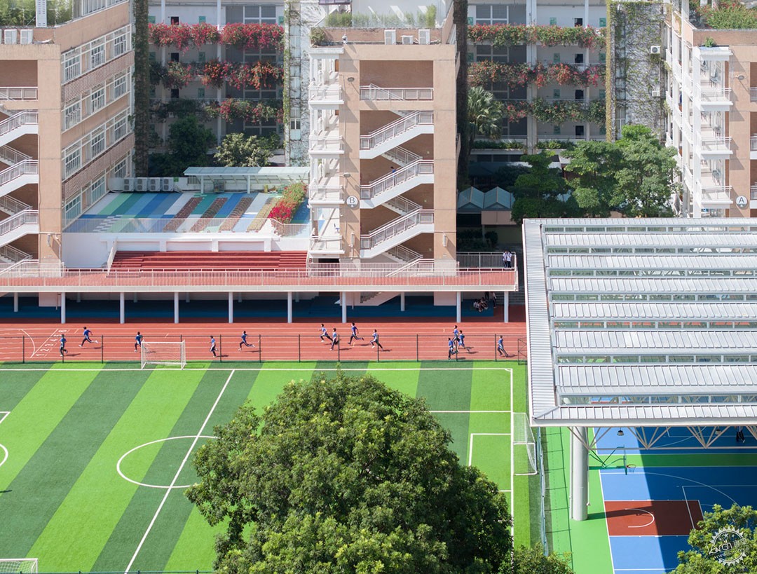 学府中学打造户外天堂，告别日晒雨淋的体育课第7张图片