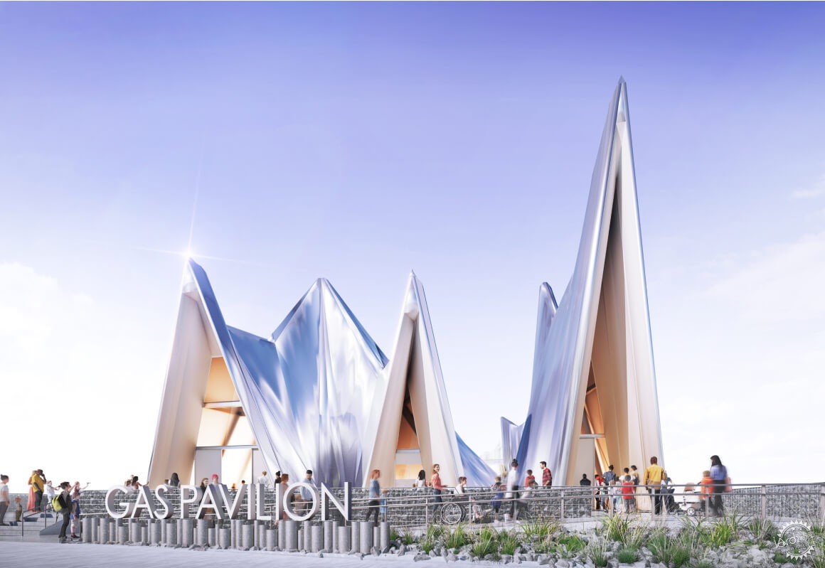 寻找未来建筑的材料，从2025世博会展馆窥见天⽇第19张图片