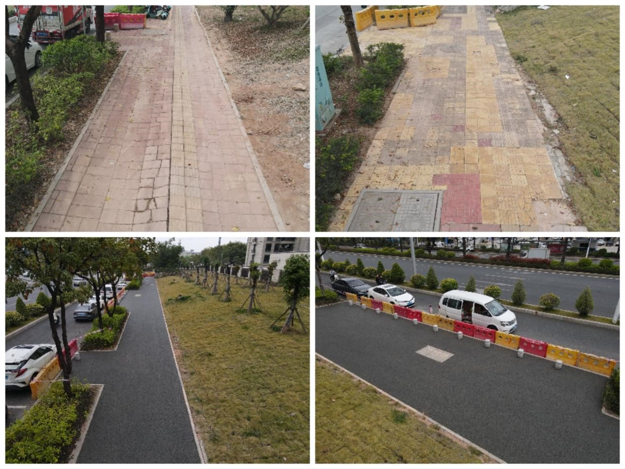 补强短板人行道焕新 提升市民出行体验感 补强短板人行道焕新 提升市民出行体验感