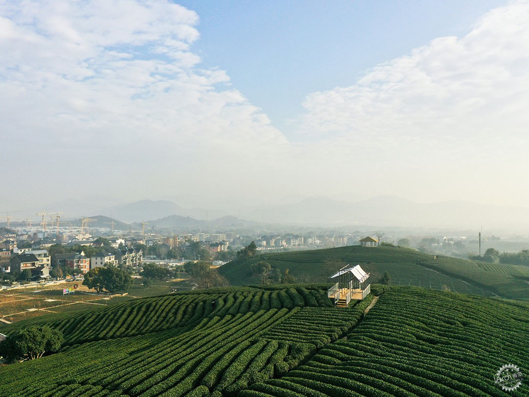 茶山浮亭 | 杭州长埭村景观茶亭第6张图片