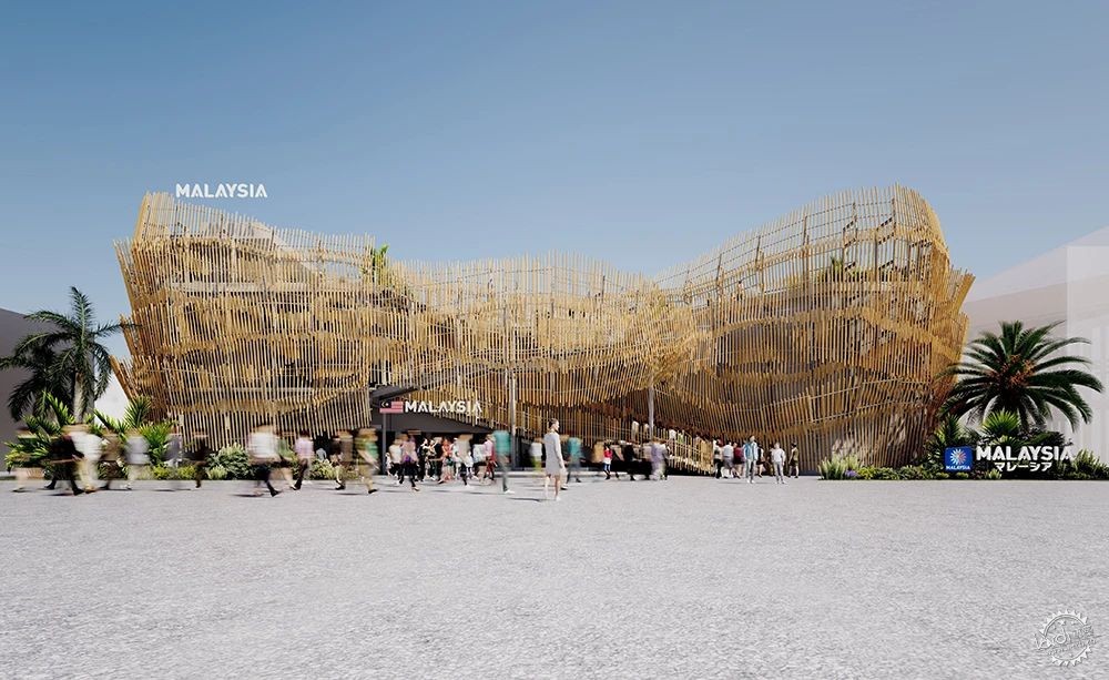 寻找未来建筑的材料，从2025世博会展馆窥见天⽇第48张图片