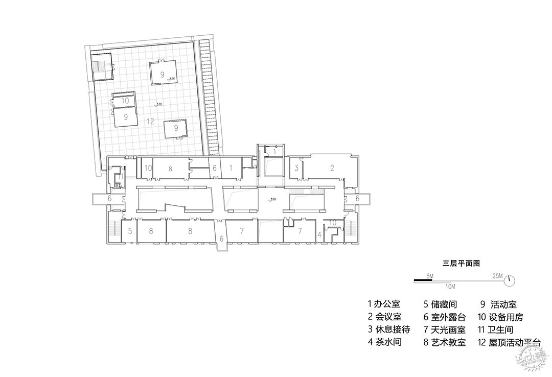 洛扎县中学多功能艺术中心 | 光之峡谷第53张图片