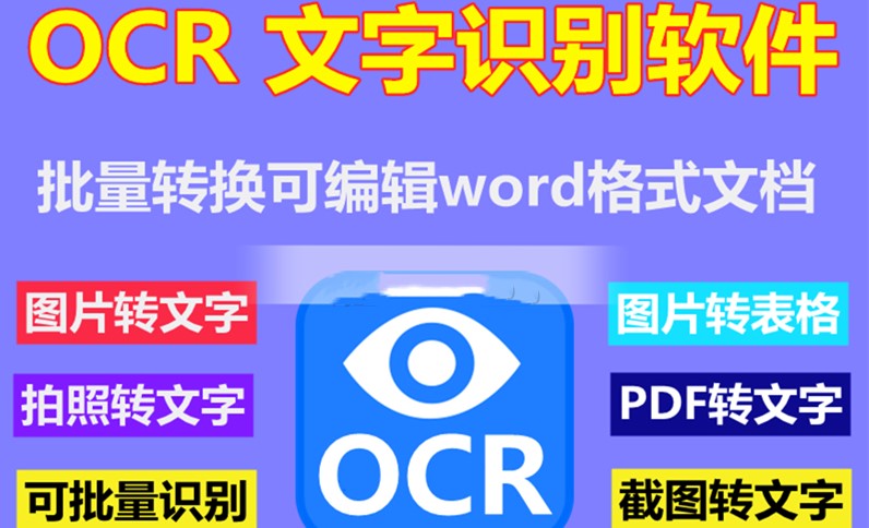 OCR文字识别软件中文破解版，附带安装破解教程亲测可用！