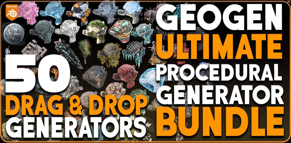 Bp Geogen Ultimate Generators BundleBlender网盘下载
