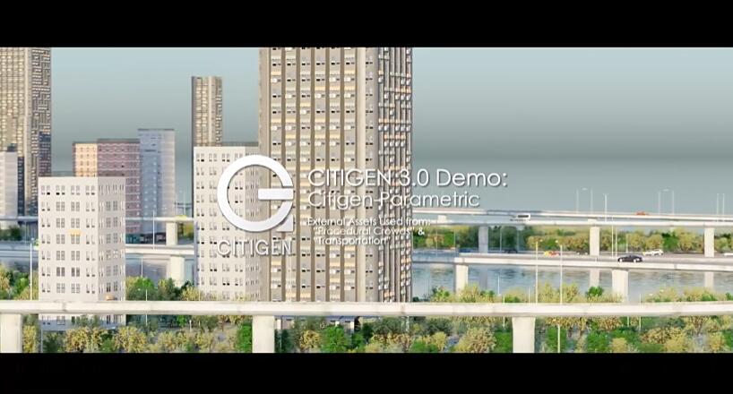 三维城市楼房建筑交通生成器 Citigen Ultimate v2.1，压缩包下载！