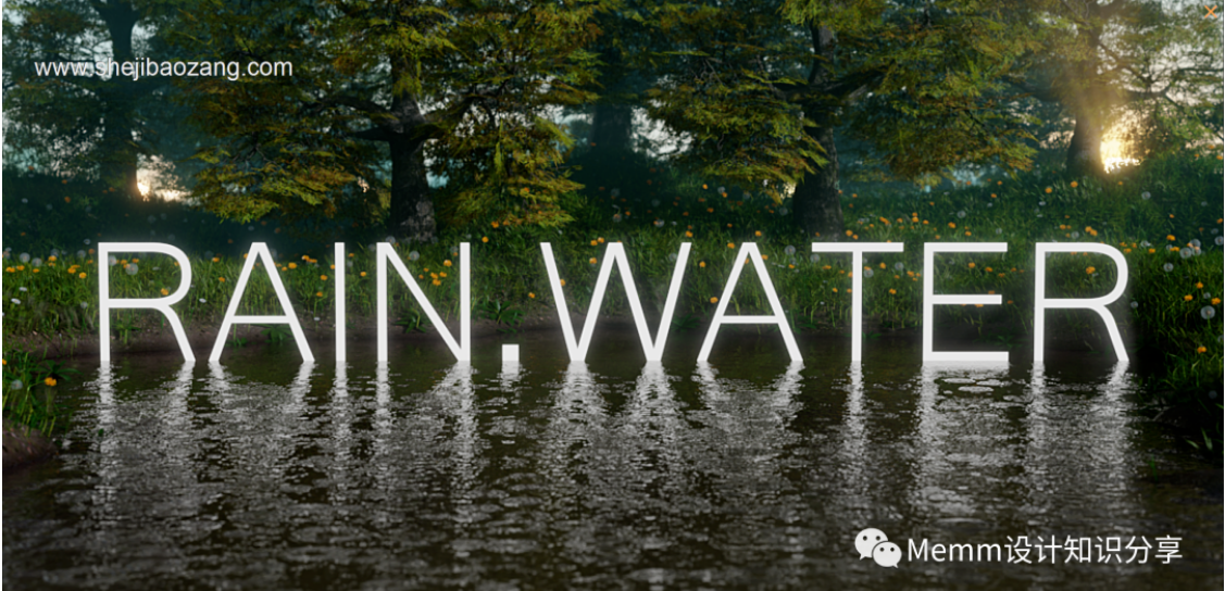 真实下雨水滴涟漪动画效果 Rain.Water v2.1，压缩包下载！