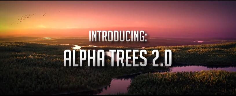 树木丛林植物快速渲染生成工具 Alpha Trees Pro 2.3.3网盘下载
