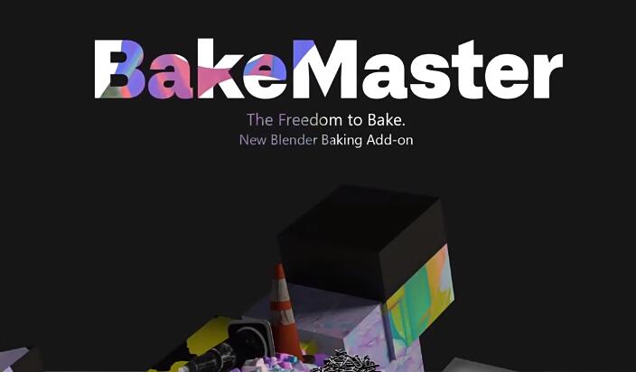 快速烘焙PBR贴图材质 Bakemaster Full V2.6.0百度云下载