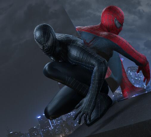 蜘蛛侠3D角色模型Spider man 3. 3d model下载
