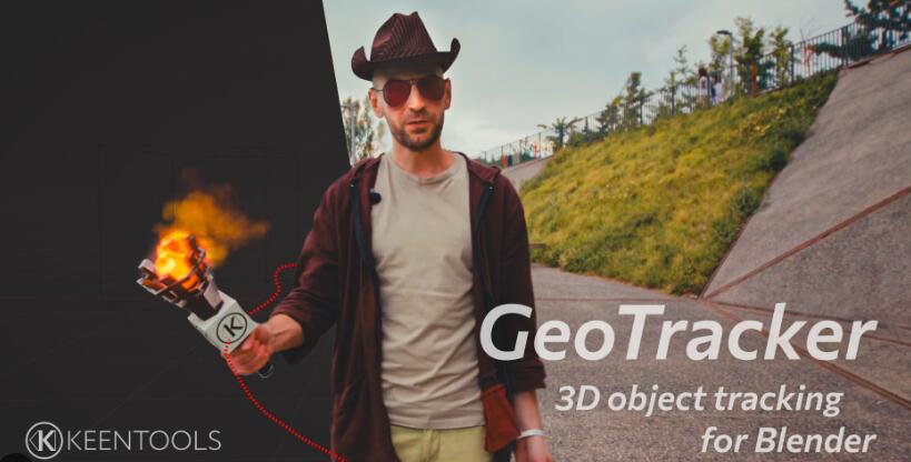 追踪三维对象运动Facebuilder and GeoTracker 2023.2.0，永久使用！