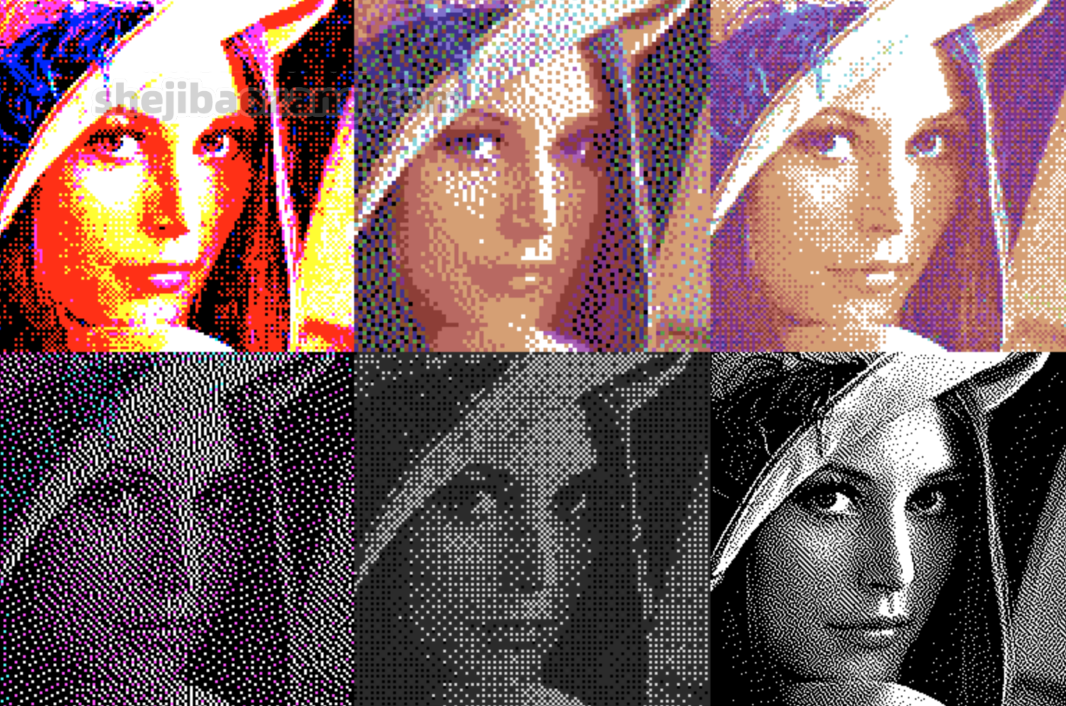复古纹理粗糙怀旧8bit比特像素效果 RetroDither v1.8 网盘下载