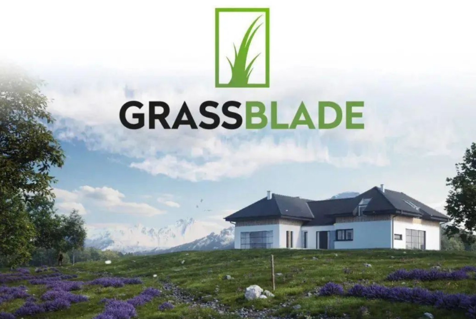 Blender植物草插件Grassblade V2 + scatpack for Scatter 5，官方最新版！