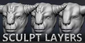 一键添加三维模型雕刻更多细节 Sculpt Layers V0.62，附真实用户使用体验！