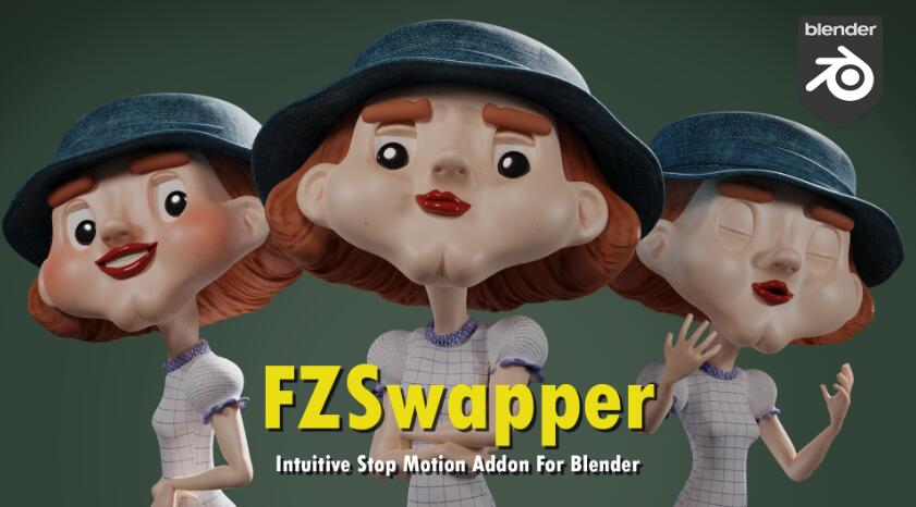 为角色构建可交换资源动画工具 FZSwapper v1.6网盘下载
