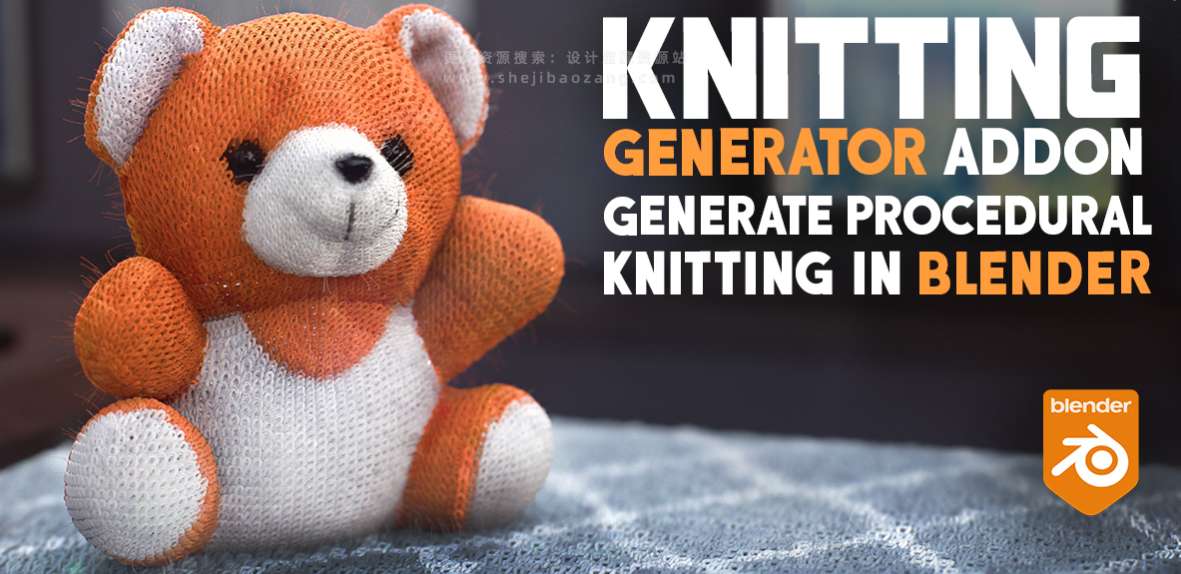 一键生成毛绒针织编织Knitting Generator，附详细介绍说明！