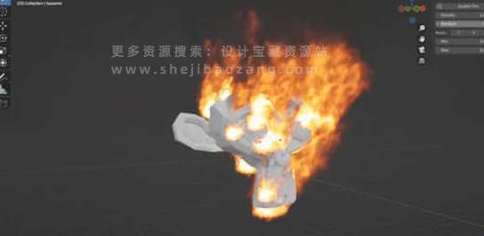 三维模型火焰散布生成器 Fire Scatter v1.1.0，附详细安装教程！