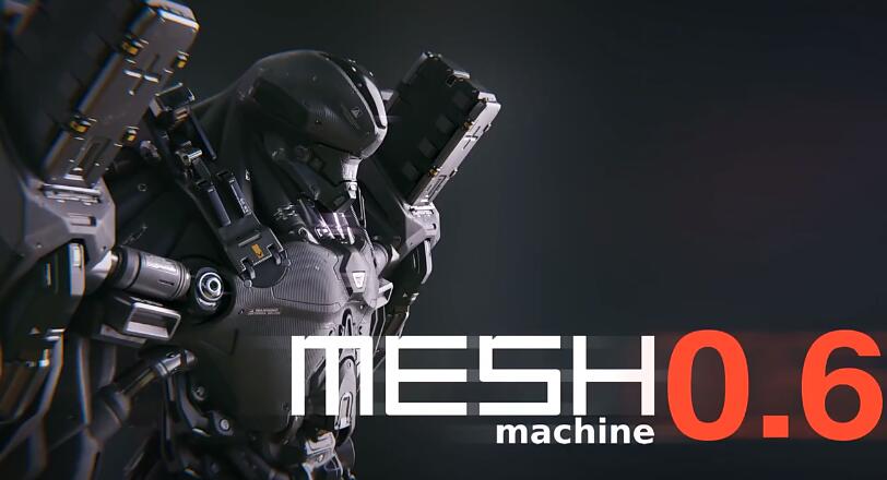 网格建模附加程序 MESHmachine v0.14.1，压缩包下载！