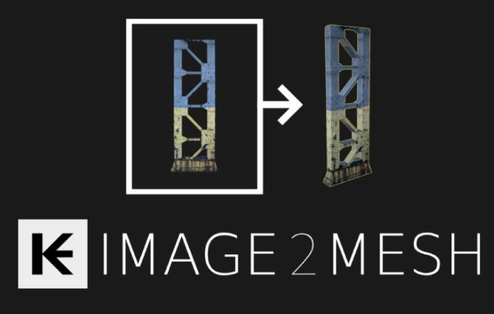  一键将图像转换为网格几何图形 Image 2 Mesh Pro v1.4.1.3网盘下载