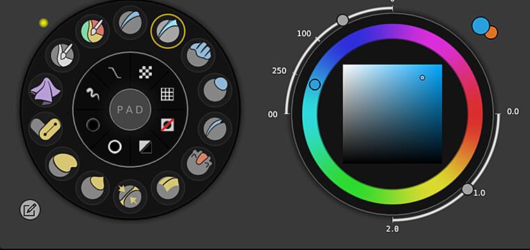 雕刻绘画快捷操作小工具面板 Sculpt-Paint Wheel V3.0.3网盘下载