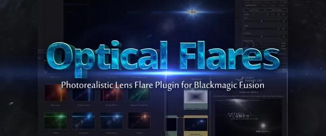 Optical Flares V1.3.8汉化版AE必备光效插件支持Win/Mac百度云下载