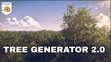 Tree Generator V2 三维绿植树木植物生成器网盘下载！