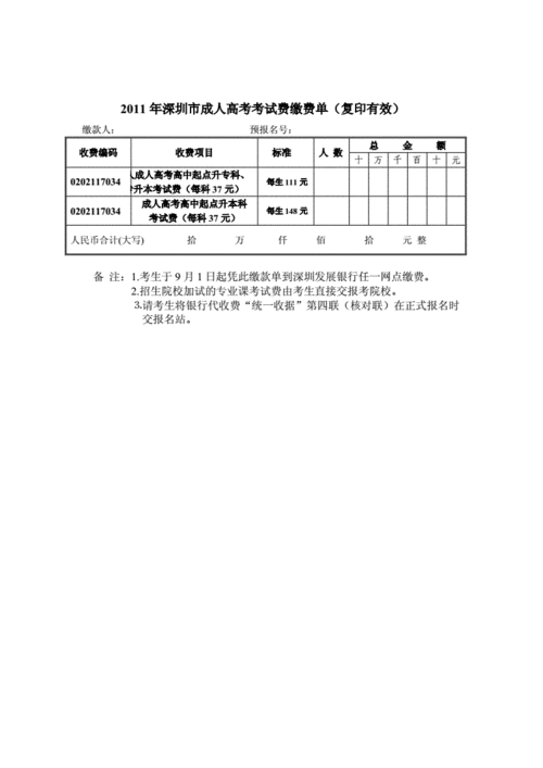 深圳成人高考学费怎么缴纳?总费用是多少? 深圳成人高考学费怎么缴纳?总费用是多少? - 腿腿教学网