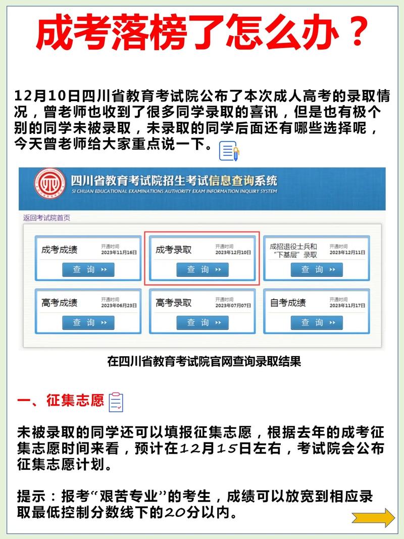 成人高考未通过怎么办?多少分能录取? 成人高考未通过怎么办?多少分能录取? - 腿腿教学网