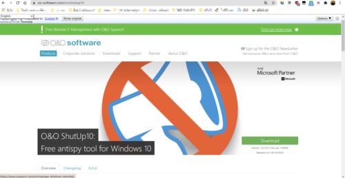 Windows 10 反间谍工具 O&O ShutUp10 1.9 Build 1440 中文多语免费版，附真实使用经验总结！ - 腿腿教学网