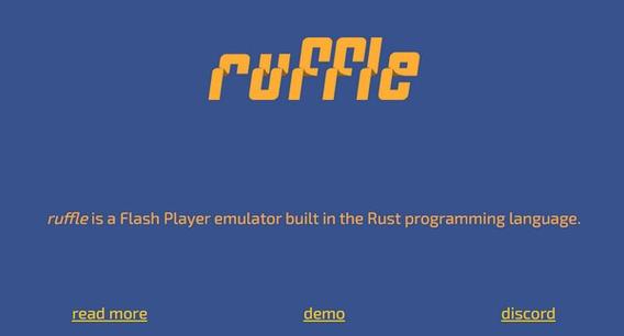 开源 Flash Player 模拟器 Ruffle Nightly 2024-12-17 免费下载,官方最新版下载! 开源 Flash Player 模拟器 Ruffle Nightly 2024-12-17 免费下载,官方最新版下载! - 腿腿教学网