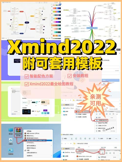 Xmind 2022中文破解版，附带安装破解教程亲测可用！ - 腿腿教学网