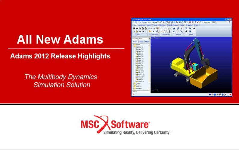 MSC Adams 2024.1(动力学仿真软件)最新破解版下载 MSC Adams 2024.1(动力学仿真软件)最新破解版下载 - 腿腿教学网