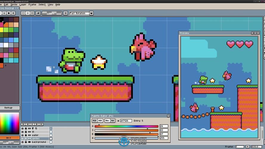 像素动画制作工具:Aseprite 1.3.11最新免费版下载 像素动画制作工具:Aseprite 1.3.11最新免费版下载 - 腿腿教学网