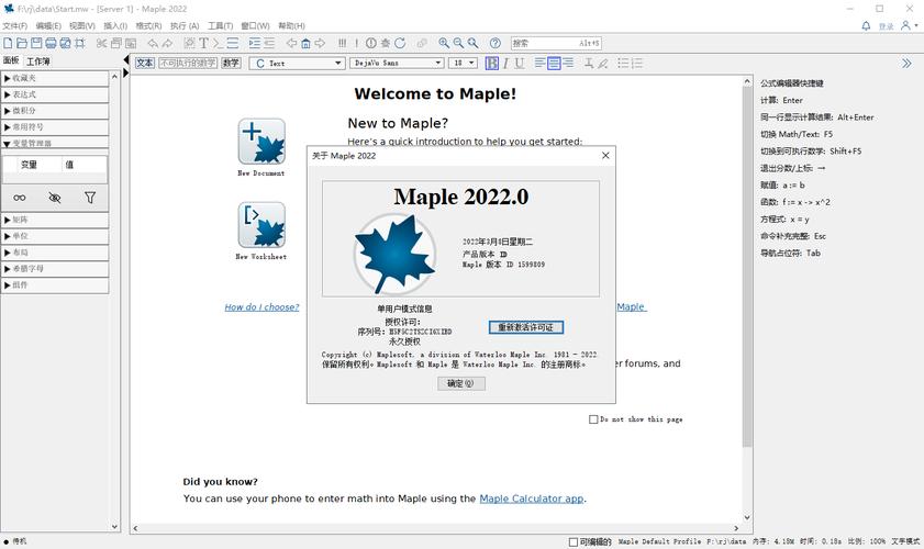 Maple 2022中文破解版,附带安装破解教程亲测可用! Maple 2022中文破解版,附带安装破解教程亲测可用! - 腿腿教学网