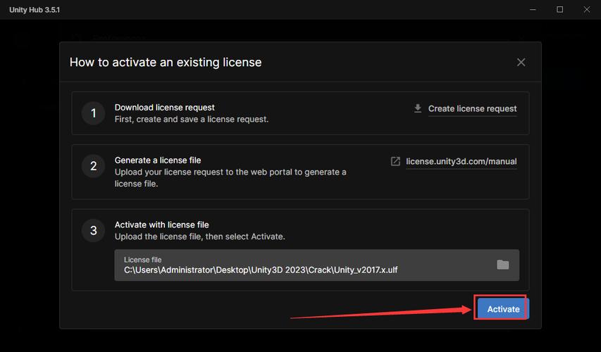 Unity 5中文破解版，附带安装破解教程亲测可用！ - 腿腿教学网