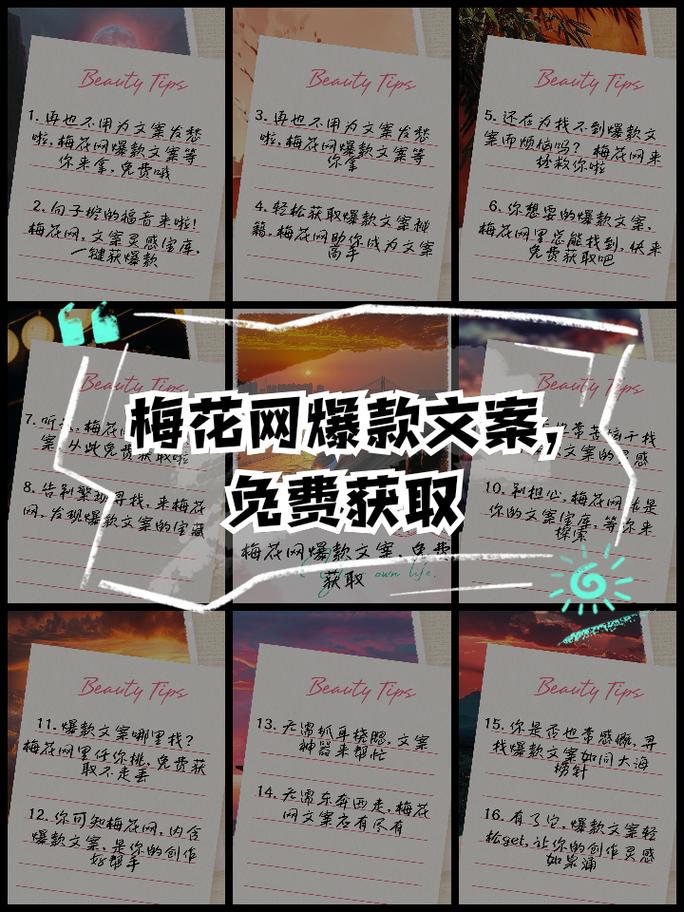 梅花网文案 v 2.6.0官方版，永久使用！ - 腿腿教学网